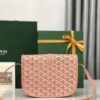 GOYARD Goyardine Belvedere II PM Messenger Bag Pink