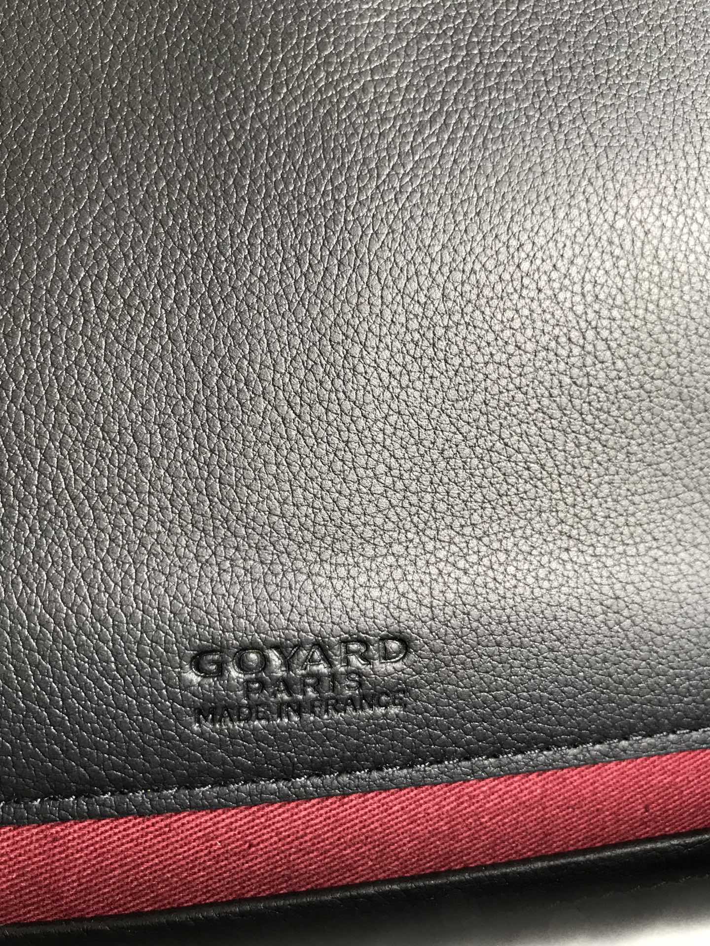GOYARD Goyardine Belvedere II PM Messenger Bag Black
