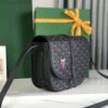 GOYARD Goyardine Belvedere II PM Messenger Bag Black