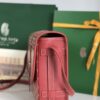 Goyard Belvedere II Messenger Bag Coated Canvas MM Red