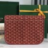 Goyard Belvedere II Messenger Bag Coated Canvas MM Red