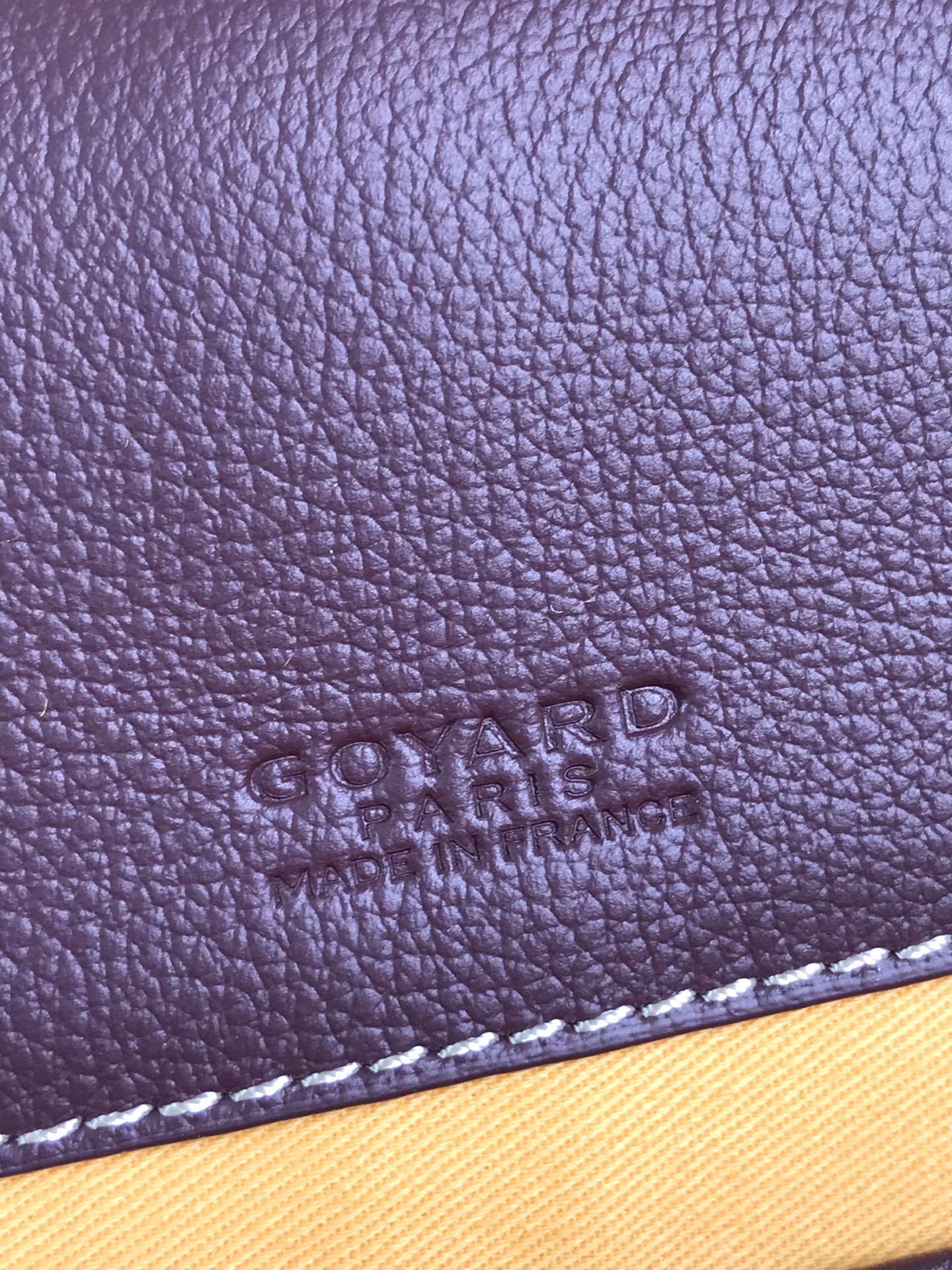 GOYARD Goyardine Belvedere II PM Messenger Bag  Burgundy Goyard