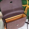 GOYARD Goyardine Belvedere II PM Messenger Bag  Burgundy Goyard