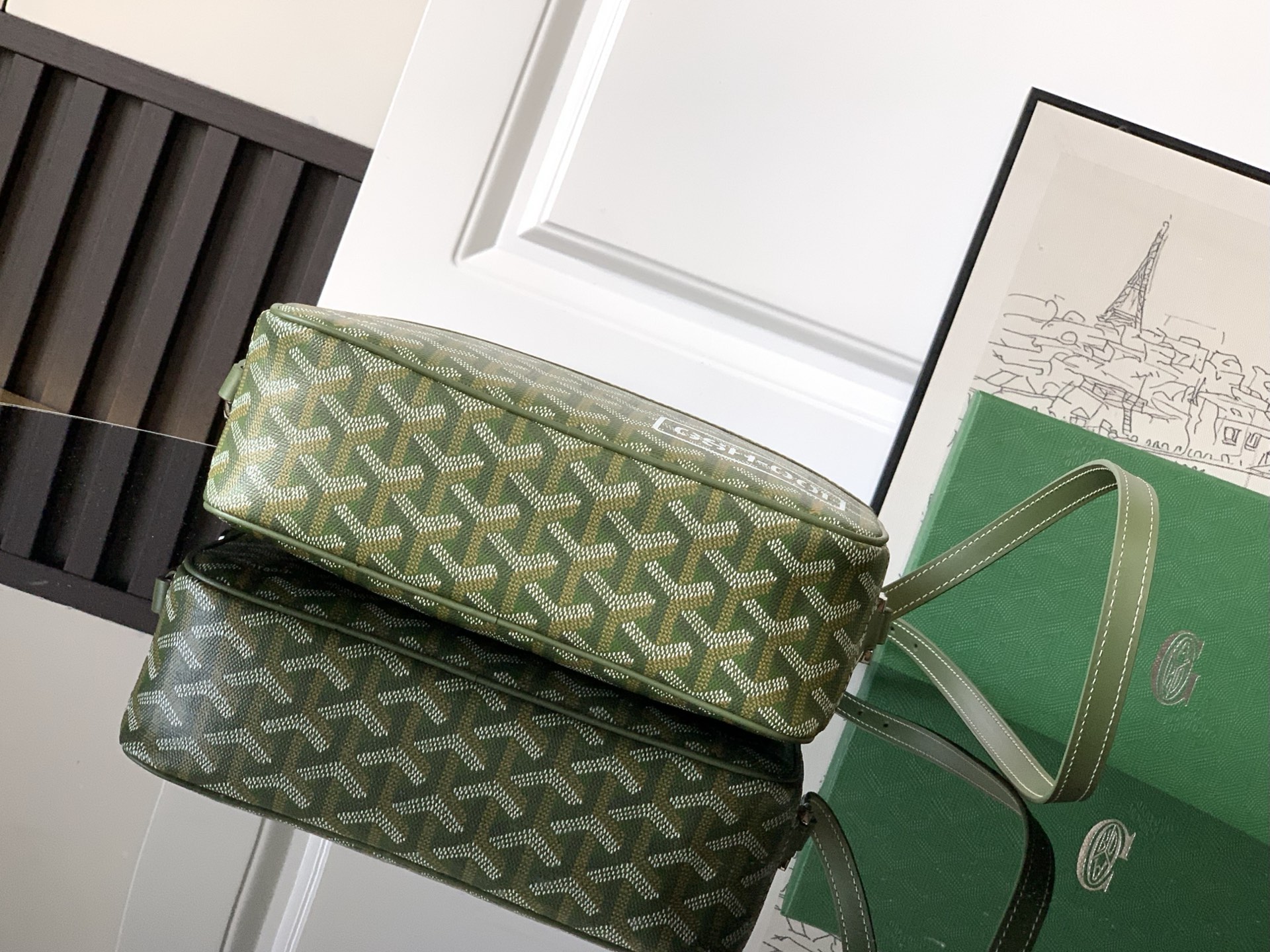 Cap vert crossbody bag Goyard Green in Cotton - 53899218