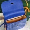 GOYARD Goyardine Belvedere II MM Messenger Bag Sky Blue