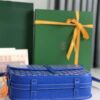 GOYARD Goyardine Belvedere II MM Messenger Bag Sky Blue