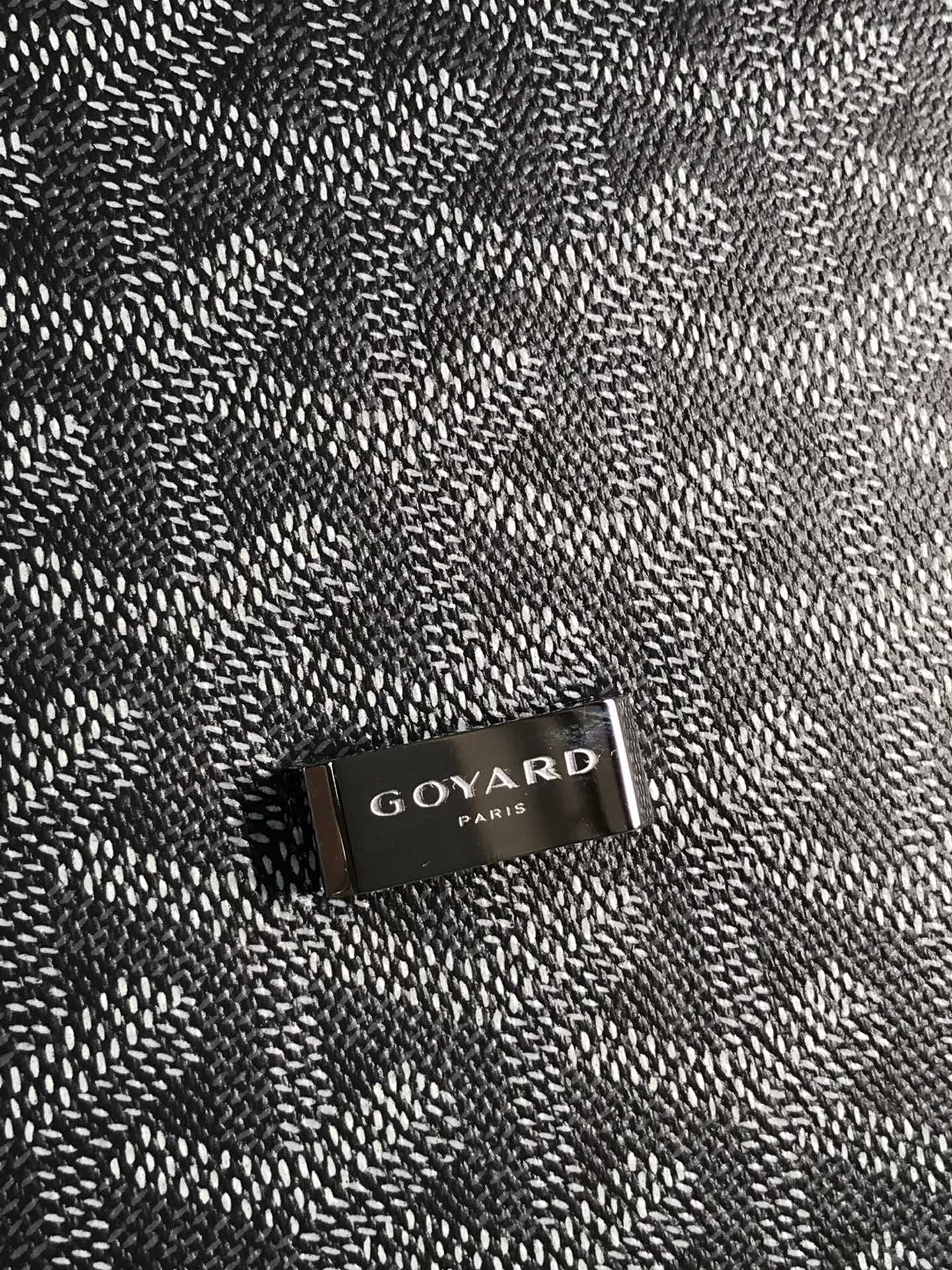 Goyard Belvedere II Messenger Bag Coated Canvas MM Gray