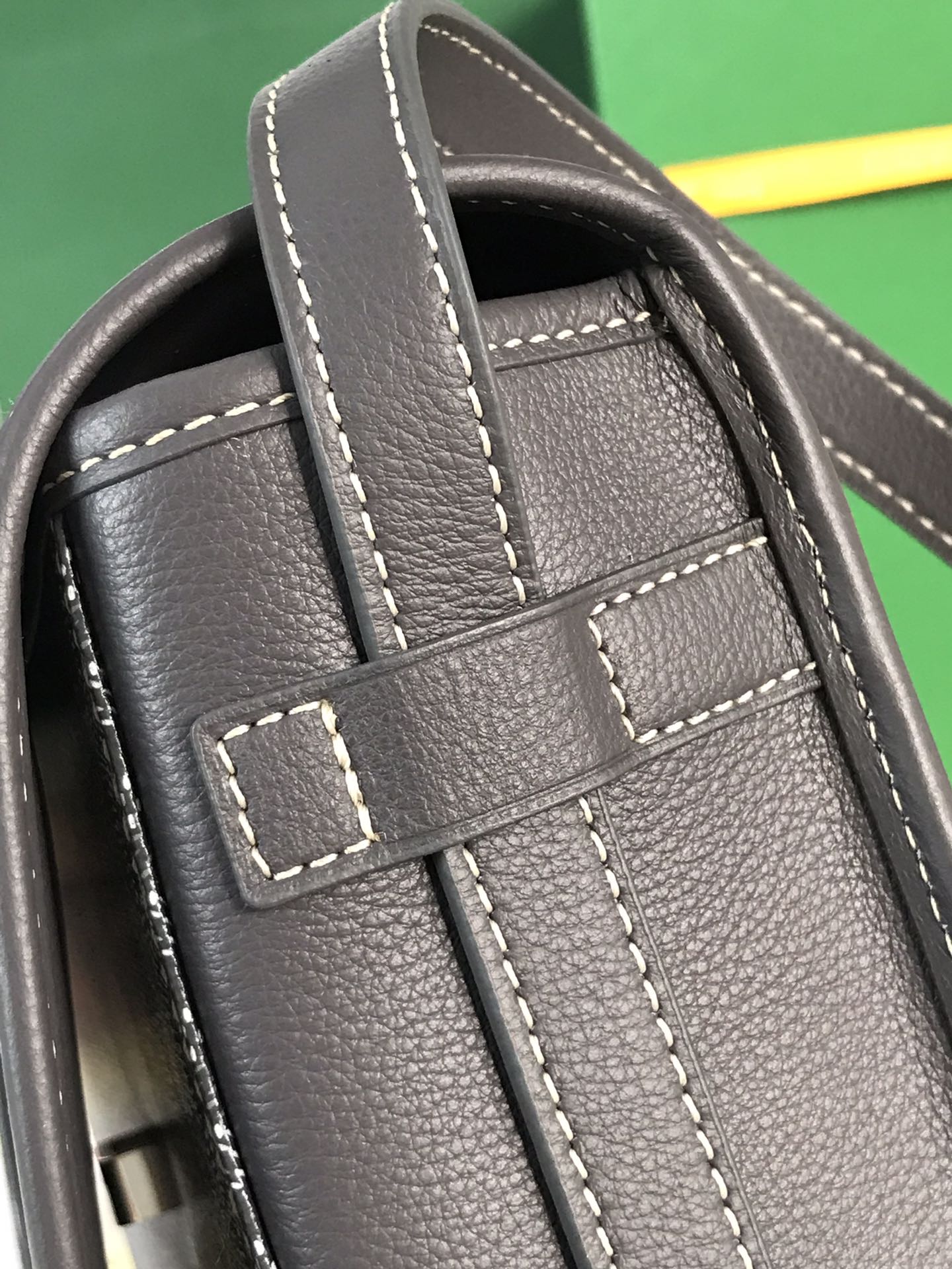 Goyard Belvedere II Messenger Bag Coated Canvas MM Gray