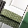 GOYARD Goyardine Jouvence Toiletry Pouch MM Green