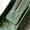 GOYARD Goyardine Jouvence Toiletry Pouch MM Green