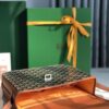GOYARD Goyardine Belvedere II PM Messenger Bag Black Gold