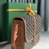 GOYARD Goyardine Belvedere II PM Messenger Bag Black Gold