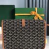 GOYARD Goyardine Belvedere II PM Messenger Bag Black Gold