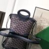 Goyard Beluga Mini Bag Navy Blue Hand-Painted Heart Purple
