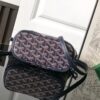 Goyard Beluga Mini Bag Navy Blue Hand-Painted Heart Purple