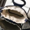 Goyard Beluga Mini Bag Navy Blue Hand-Painted Heart Purple