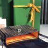 GOYARD Goyardine Belvedere II PM Messenger Bag Blue navy