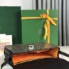 GOYARD Goyardine Belvedere II PM Messenger Bag Black brown