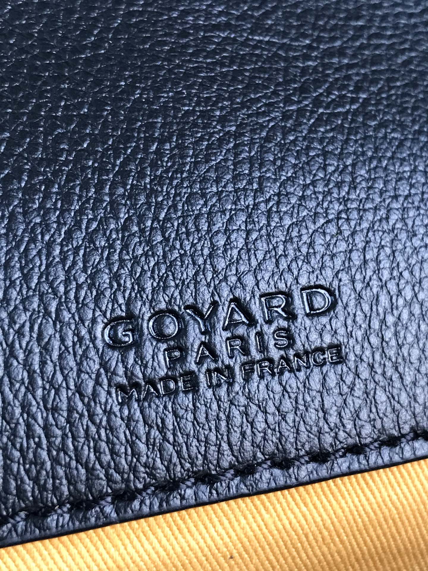 GOYARD Goyardine Belvedere II PM Messenger Bag Black brown