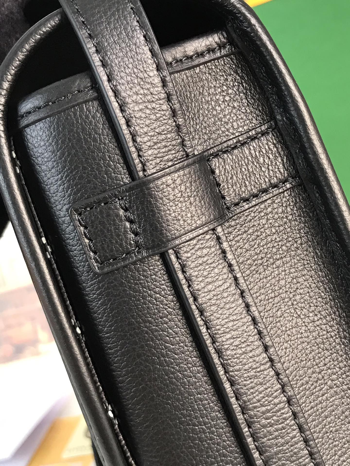 GOYARD Goyardine Belvedere II PM Messenger Bag Black brown