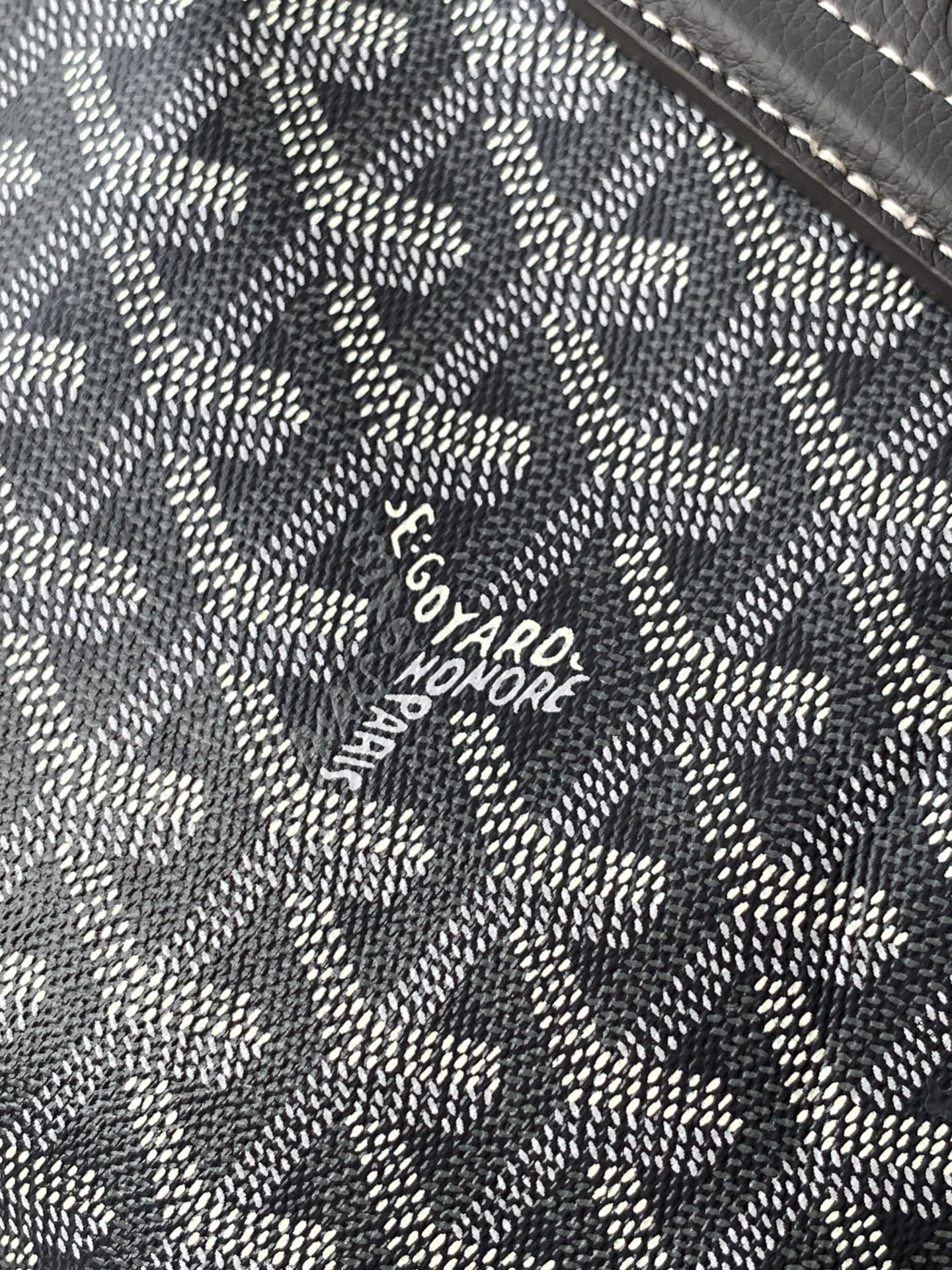 Goyard Beluga Mini Bag In Grey Goyardine Canvas And