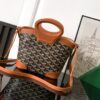 GOYARD Cow Leather Handbag Mini Women's brown