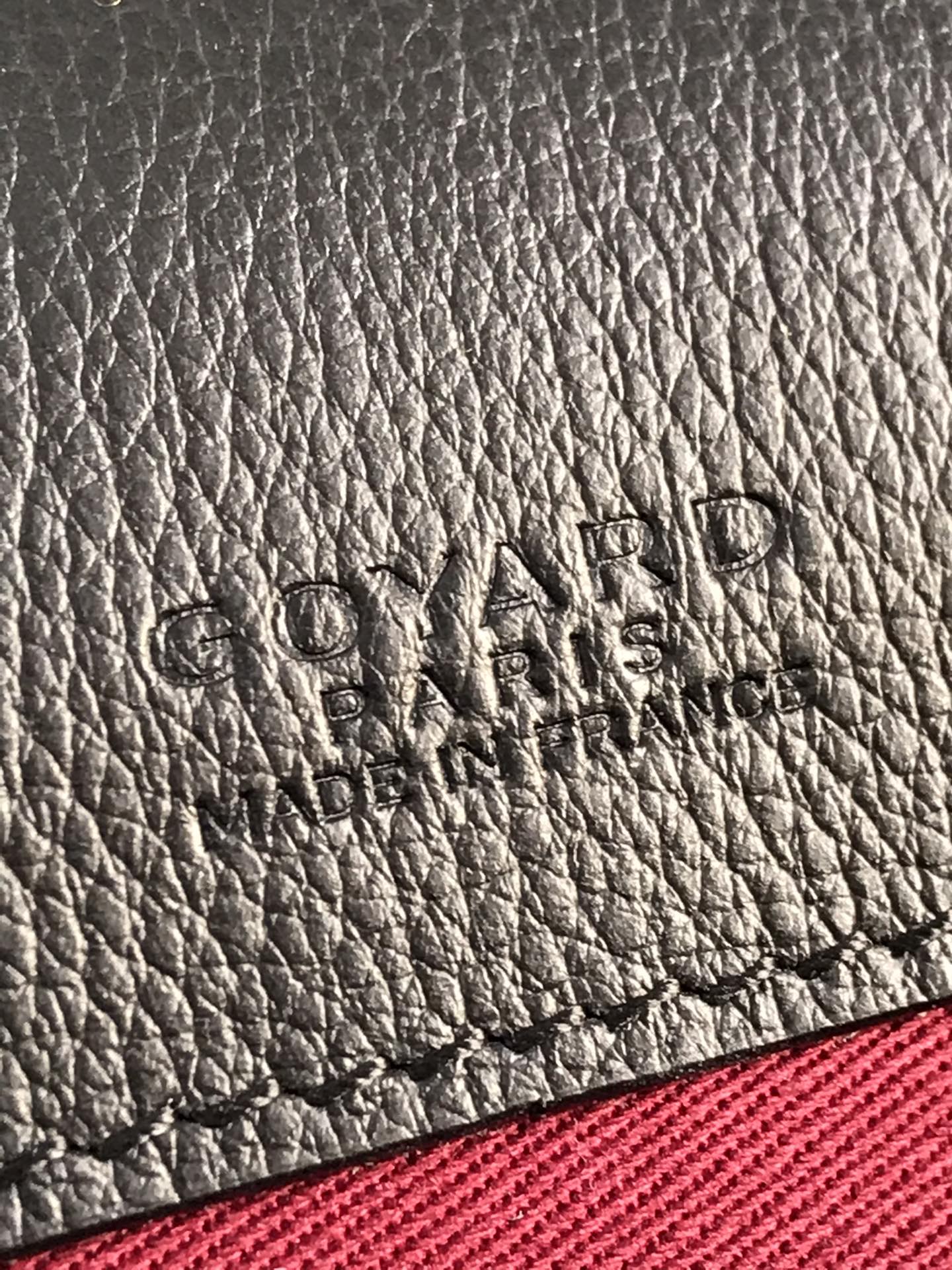 GOYARD Goyardine Belvedere II PM Messenger Bag Black