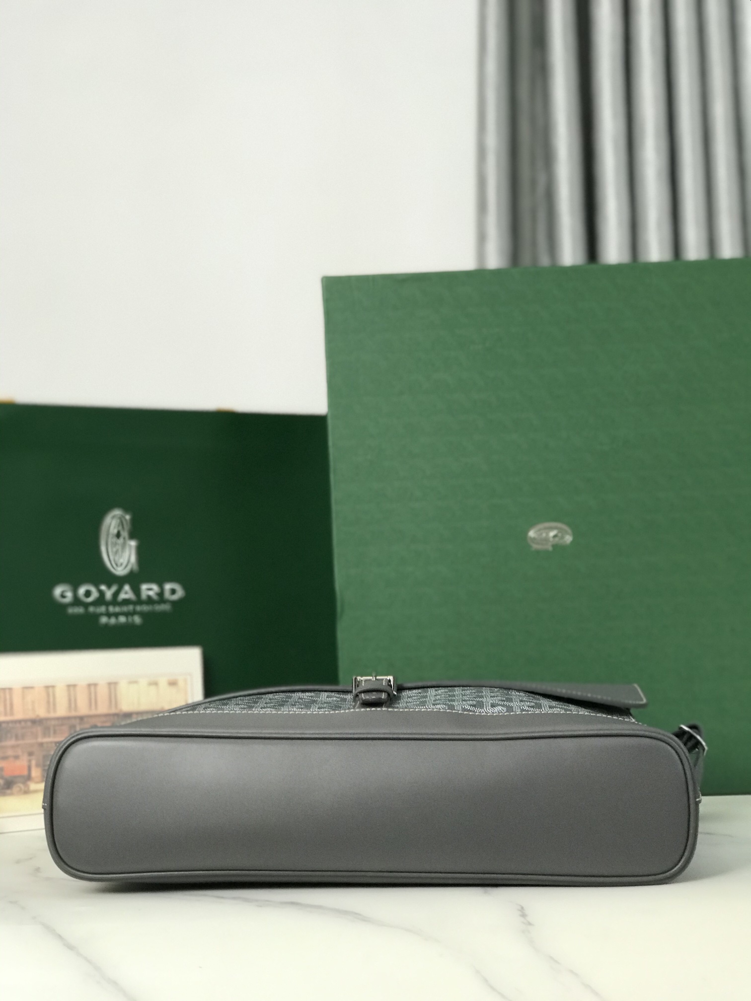 GOYARD Goyardine Citadin Messenger gray339878 |