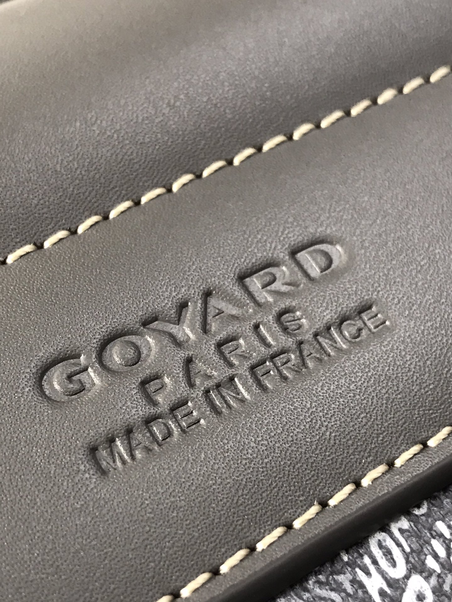 GOYARD Goyardine Citadin Messenger gray339878 |