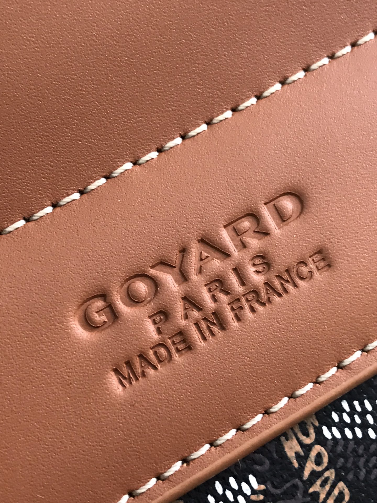 GOYARD Goyardine Citadin Messenger Black Gold 339878 |