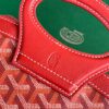 Goyard Beluga Mini Bag In Red Goyardine Canvas And ...