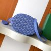 Goyard Goyardine Belharra PM Iris Tote Palladium bag blue