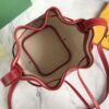 GOYARD Goyardine Petit Flot Bucket Bag PM Red 1677362
