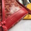 GOYARD Goyardine Petit Flot Bucket Bag PM Red 1677362