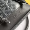 Goyard black Goyardine Coated Canvas and Leather ...