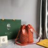 Goyard orange Goyardine Coated Canvas and Leather ...