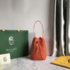 Goyard orange Goyardine Coated Canvas and Leather ...