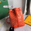 Goyard orange Goyardine Coated Canvas and Leather ...