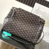 GOYARD Goyardine Rouette PM black brown 1423460