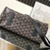 GOYARD Goyardine Rouette PM black brown 1423460