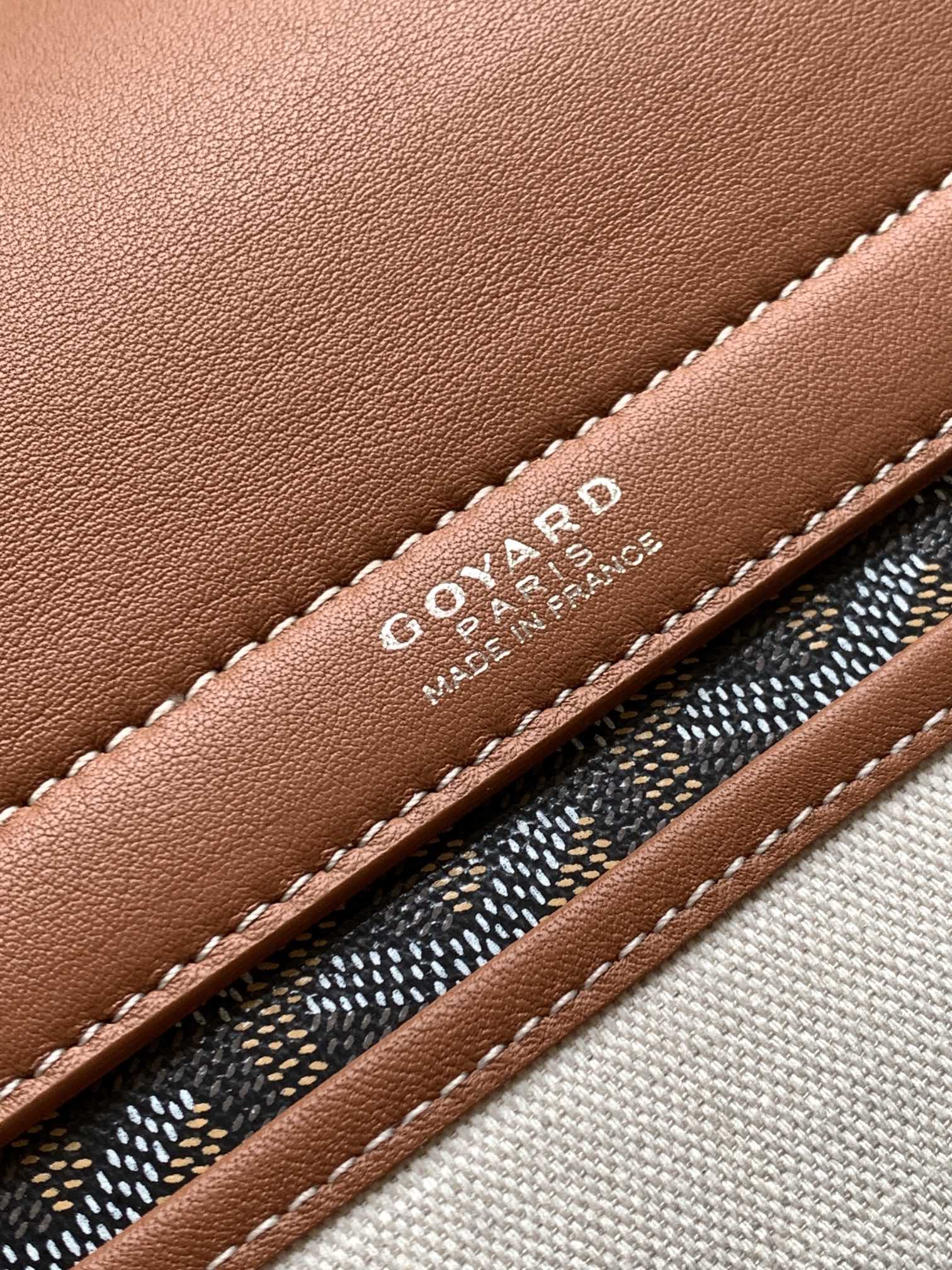 GOYARD Goyardine Rouette PM brown 1423460