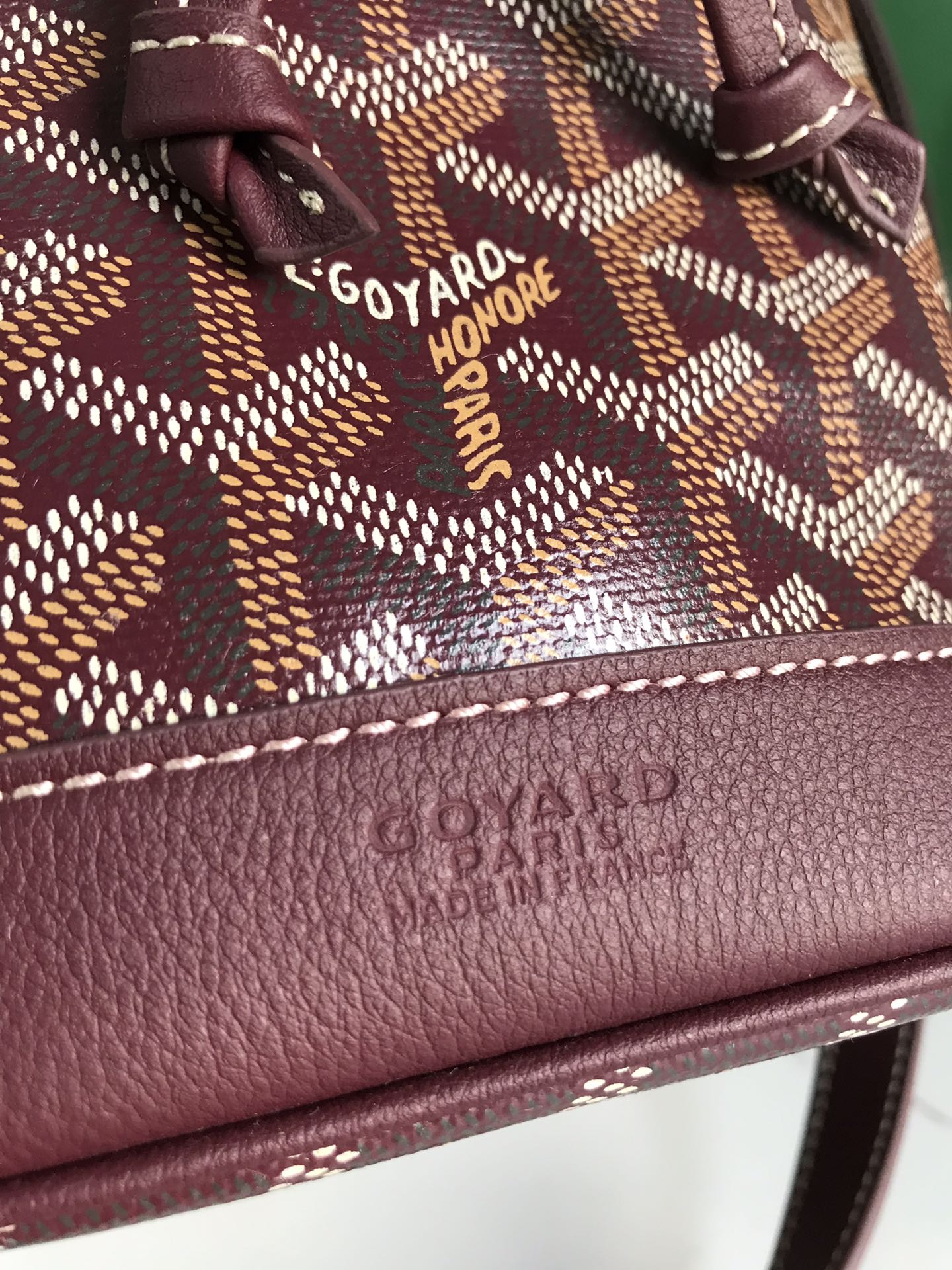 Goyard brown Goyardine Coated Canvas and Leather ...
