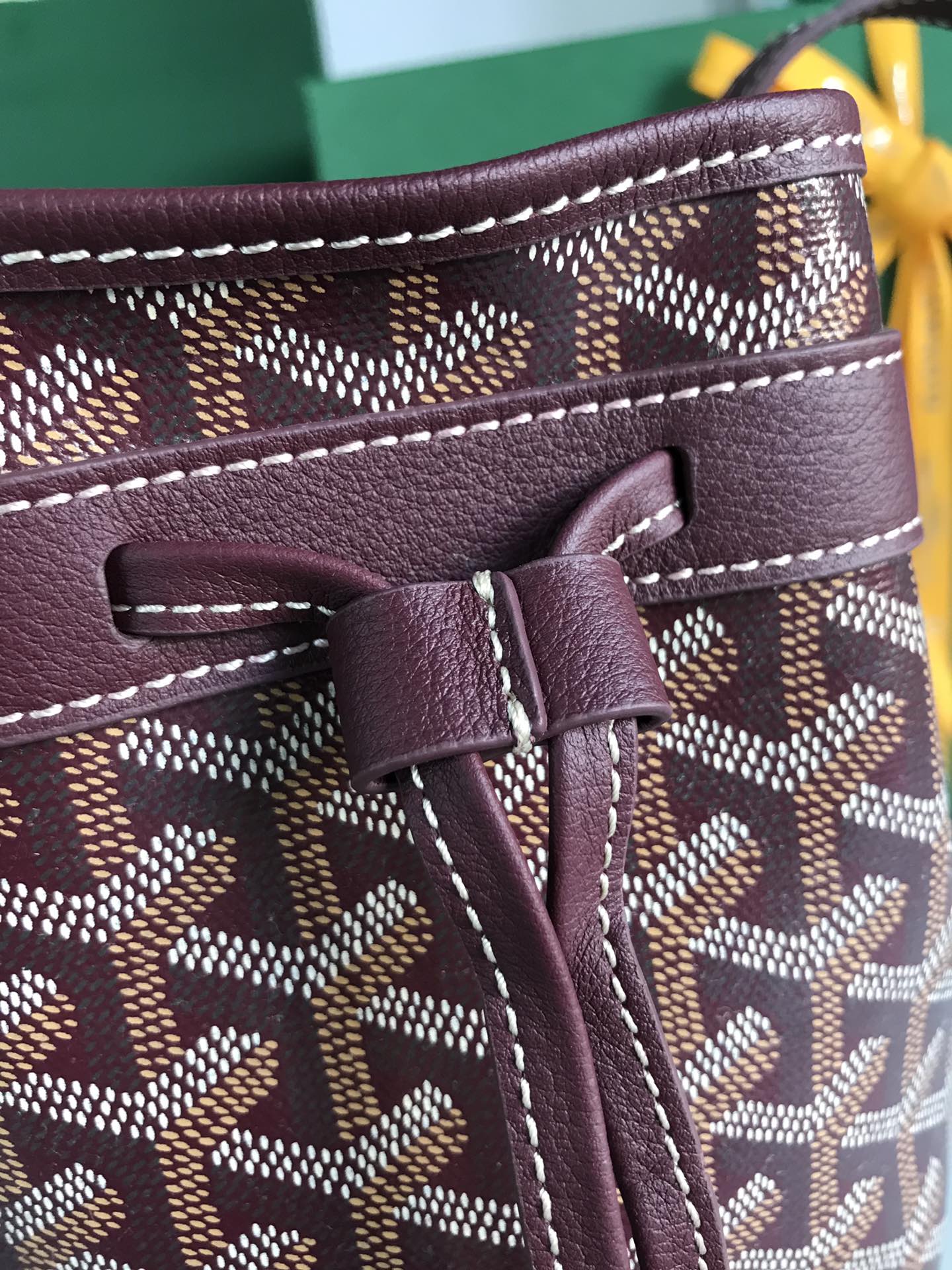 Goyard brown Goyardine Coated Canvas and Leather ...