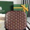 Goyard brown Goyardine Coated Canvas and Leather ...
