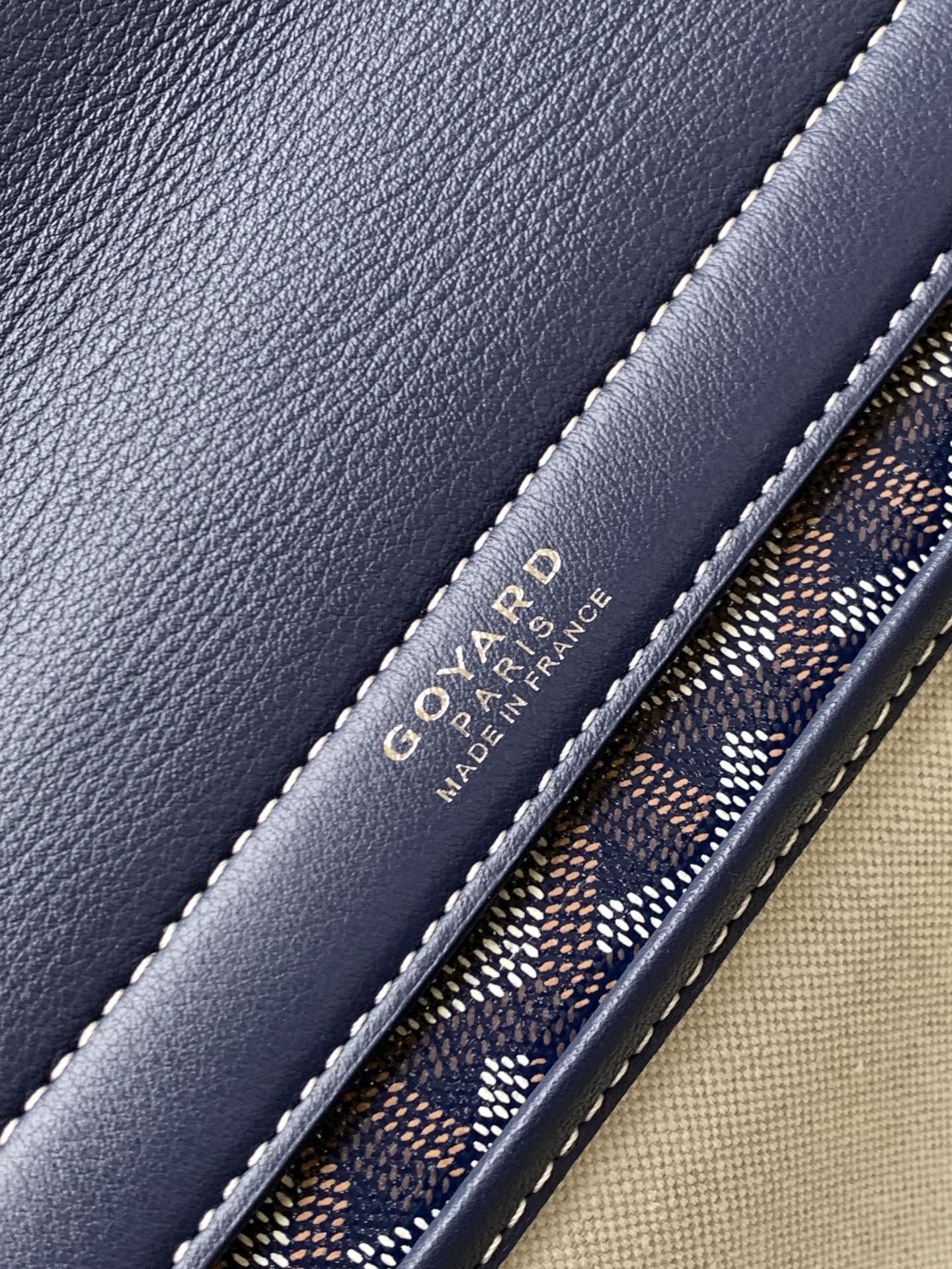 GOYARD Goyardine Rouette PM blue navy 1423460