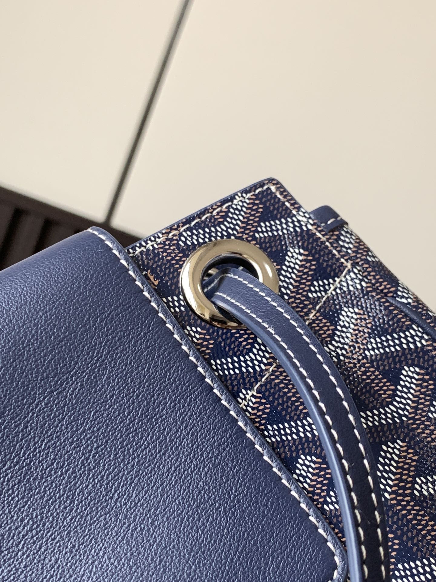 GOYARD Goyardine Rouette PM blue navy 1423460