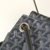 GOYARD Goyardine Rouette PM gray1423460