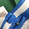 Goyard Blue Goyardine Coated Canvas and Leather ...