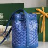 Goyard Blue Goyardine Coated Canvas and Leather ...