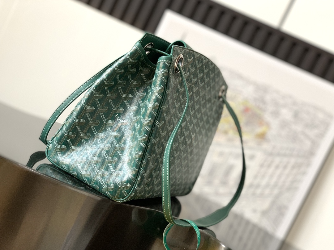 GOYARD Goyardine Rouette PM green1423460